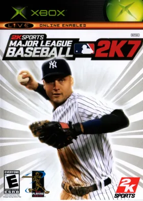 Major League Baseball 2K7 (USA) box cover front